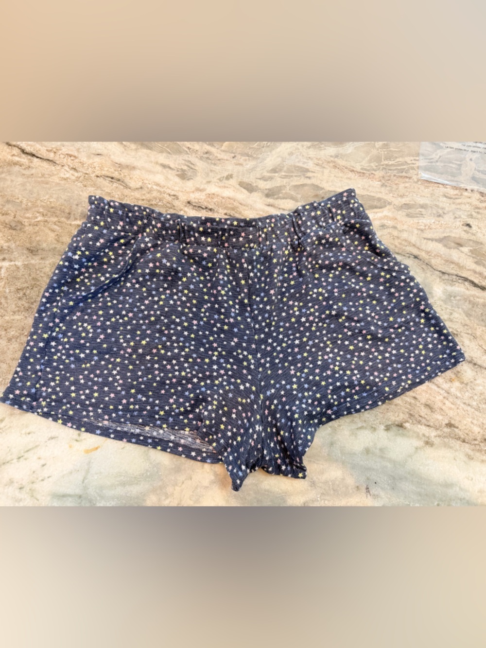 Secret Treasures Star Print Sleep Shorts Medium Soft Lounge Pajama Bottoms